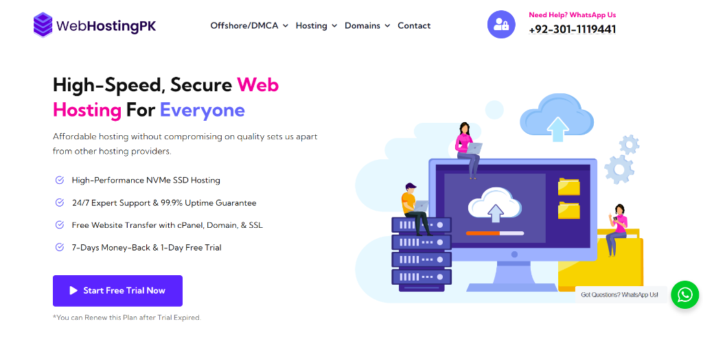WebHostingPK.com Platform